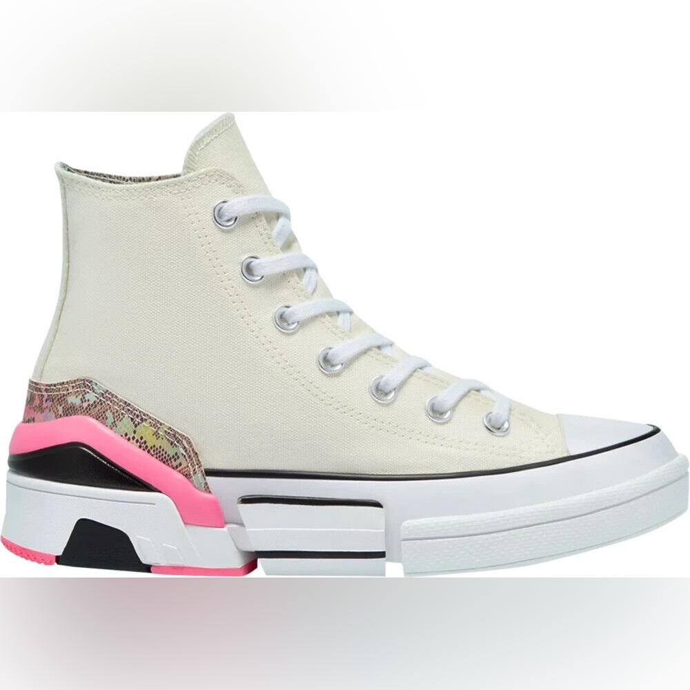 Converse Kids Sneakers - White and Pink